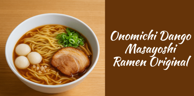 Onomichi Dango Masayoshi Ramen Original
