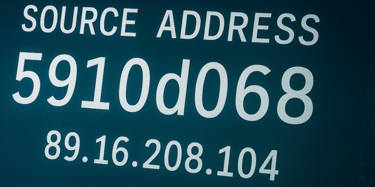 Source Address 5910d068