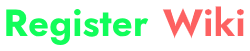 Register Wiki