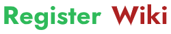 Register Wiki