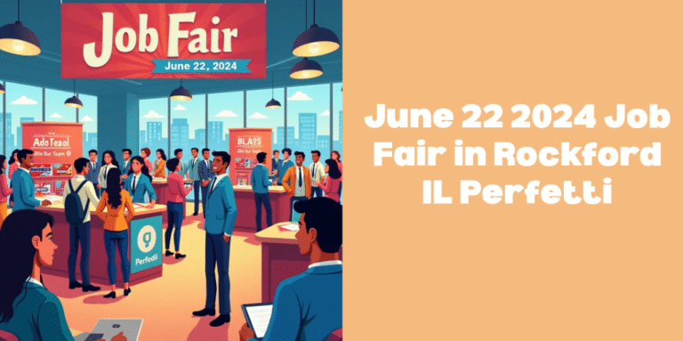 June 22 2024 Job Fair in Rockford IL Perfetti