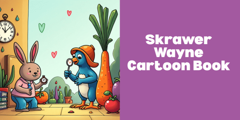 Skrawer Wayne Cartoon Book